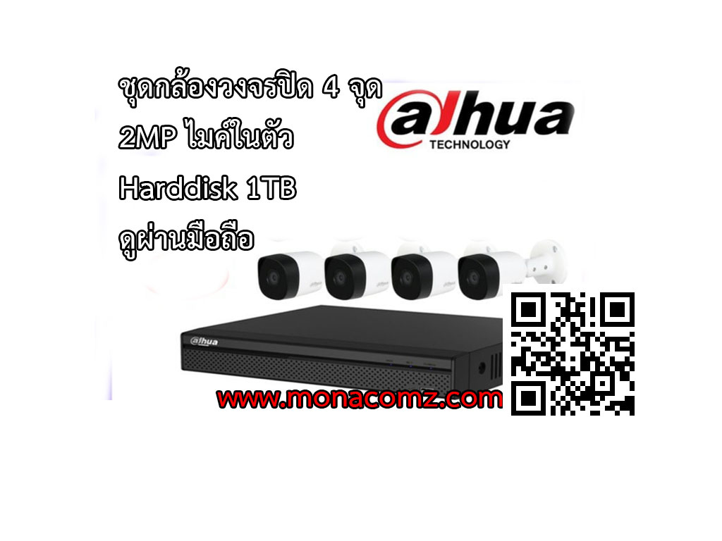 dvr dahua รองรับกล้อง 5 ระบบ เทคโนโลยี 265+ ประหยัดพื้นที่จัดเก็บ